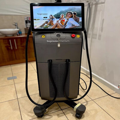Soprano Ice Titanium Alma Laser Hair Removal Trio4cm + Trio